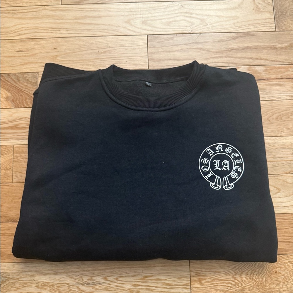 Black LA Graphic Sweatshirt XXL Custom NWOT